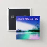 Santa Monica Pier - Blue Green Photo Edit Button