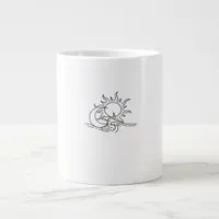 Whimsigoth Sun Sea Witchy Giant Coffee Mug