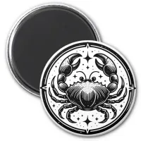 Horoscope Sign Cancer Crab Symbol Magnet