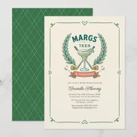 Margs Tees & Matrimony Golf Bridal Shower Invitation