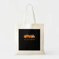 Tis The Season Football Pumpkin Spice Everything F Tote Bag