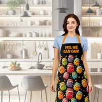 Funny Joyful Jumping Jars of Jubilant Jam Apron