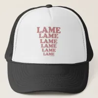 Lame Adventure Park Trucker Hat