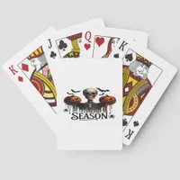 Halloween Skull Skeleton Poker Cards