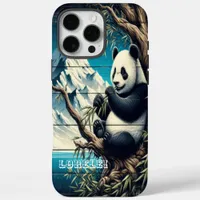  Panda's Forest Hideaway: Bamboo Delight iPhone 16 Pro Max Case