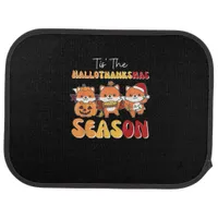 Christmas Halloween Tis The Hallothanksmas Season Car Floor Mat