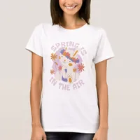 Spring is in the Air Cute Bunny T-Shirt