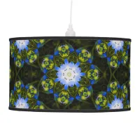 Kaleidoscopic Baby Blue Eyes Spring Flowers Ceiling Lamp