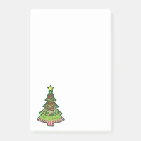 Doodle Christmas Tree Post-it Notes