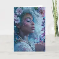 *~* Magical Woman LACE Spiritual SC4 BLANK Thank You Card