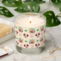 Adorable Dog Pattern  Scented Candle