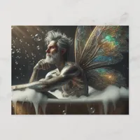 Fairy King Takes a Bath Postcard