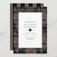 Vintage Shabby-Chic Bridal Shower Invitation
