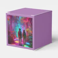 Out of this World - Virtual Reality Neon Jungle Favor Boxes