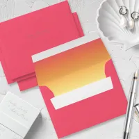 Mood Gradient Wedding Hot Summer ID741 Envelope