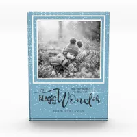 Magic and Wonder Christmas Photo Blue ID440 Award