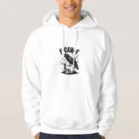 Halloween F-Caw-F Bird Crow Women Men Retro Classi Hoodie