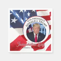 47th President Donald J. Trump Inauguration Day Napkins