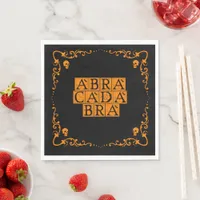 Abracadabra Magic Word  Napkins