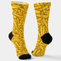 French Fries Novelty Socks