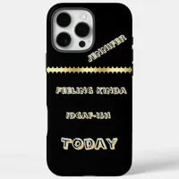 Fire starter with a funny message for today iPhone 16 pro max case