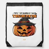 Happy Halloween Trumpkin Classic Drawstring Bag