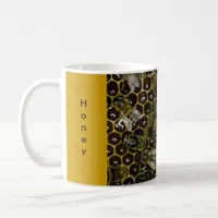 Mug - Honey, Bees, Honeycomb