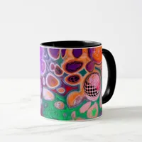 Burst of Colors Fluid Art  Mug
