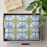 La Dolce Vita Amalfi Coast Lemon Tile Wedding Tissue Paper