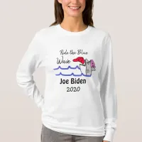 Ride the Blue Wave Democrat Vote Joe Biden 2020 T-Shirt