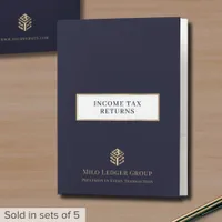 Customizable Tax Return Folders