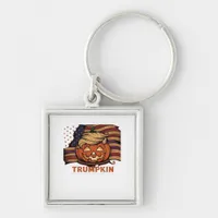 Halloween, Pumpkin Trumpkin, Make Halloween Great  Keychain