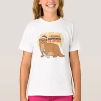 Bring Happiness to Otters Funny Christmas Otter T-Shirt