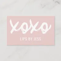 Kisses XOXO Neutral Tones | Lipsense Business Card