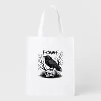 F Caw F Essential Vintage Cool Look Grocery Bag