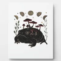 Academia Moon Witchy Goblincore Aesthetic Frog Cla Plaque