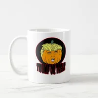 Trumpkin Or Treat Halloween Trumpkin Trick Or Trea Coffee Mug