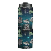 Bigfoot, UFOs, Aliens, Mothman, Dogman, Cryptids  Thermal Tumbler