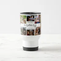 Best Mom Ever | Mother's Day 8 Photo Collage  Travel Mug