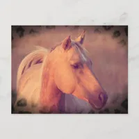 Palomino Horse Postcard