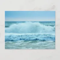 Ocean Wave Crashing Postcard