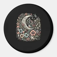 Aesthetic Retro Goblincore And Cottagecore Mushroo Magnet