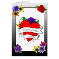 Really Big Personalized Valentine's Day    Card