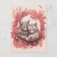 Beautiful kittens postcard