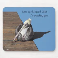 Mousepad - Pelican on Pier