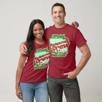 Christmas Crew Member Fun Family Slogan T-Shirt