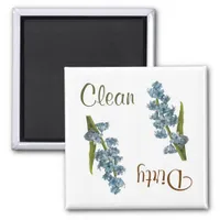 Hyacinth Flowers Dishwasher Magnet