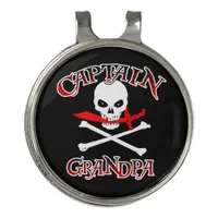 Captain Grandpa Golf Hat Clip