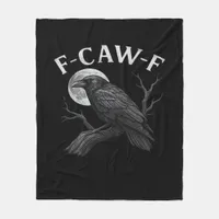 F-Caw-F Cool Unique Fleece Blanket