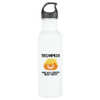 Halloween Trumpkin V3 Stainless Steel Water Bottle